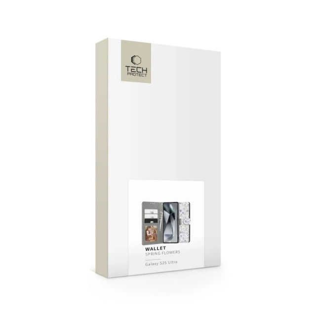 Чохол для Samsung Galaxy S25 Ultra Tech-Protect Wallet Spring Flowers