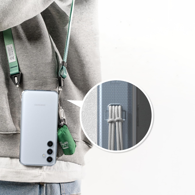 Hülle Ringke Fusion für Samsung Galaxy A35 5G Matte Clear