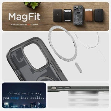 It fits with the Spigen Ultra Hybrid Mag MagSafe on the iPhone 13 Pro Zero One