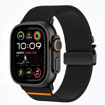 Pasek Tech-Protect Nylon Clasp Apple Watch 44–49 mm Czarny
