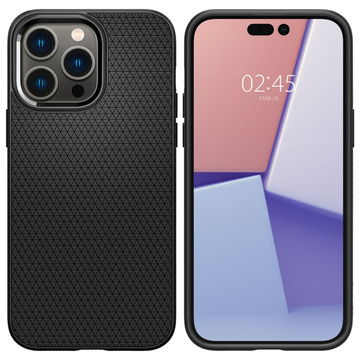 Spigen Liquid Air back cover case for Apple iPhone 14 Pro Matte Black