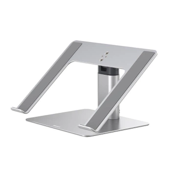 Baseus 11-17" laptop stand, adjustable (silver)