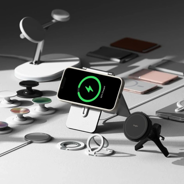 Силіконовий магнітний чохол MagSafe для iPhone 16e, камінь