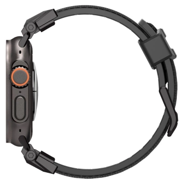 Pasek Opaska Spigen DuraPro Armor do Apple Watch 42-49mm - Czarny Black Edition