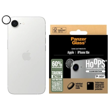 Ochranný kryt PanzerGlass Hoops pre fotoaparát na iPhone 16e s tvrdeným sklom