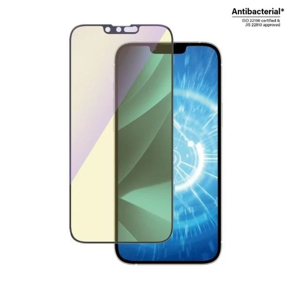 Szkło PanzerGlass Ultra-Wide Fit pre iPhone 14 Plus / 13 Pro Max 6,7" Ochrana obrazovky Antibakteriálne Jednoduché zarovnanie Zahrnuté Anti-modré svetlo 2793
