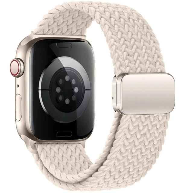 Nylonový řemínek pro Apple Watch 4 / 5 / 6 / 7 / 8 / 9 / SE / ULTRA 1 / 2 (42 / 44 / 45 / 49 mm) NylonMag Starlight