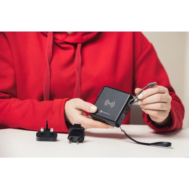 POWERBANK Forcell 5in1 10000mAh PD QC Wireless Travel Charger