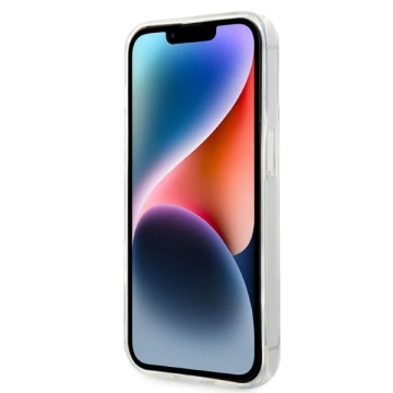 Etui Karl Lagerfeld KLHCP14XHNIKTCT na iPhone 14 Pro Max 6,7" pevné puzdro Ikonik Karl Lagerfeld priehľadné