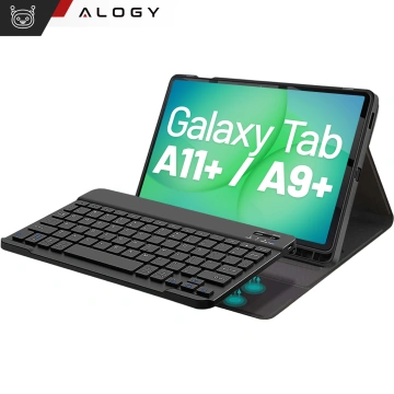Чохол-клавіатура для Samsung Galaxy Tab A9 Plus 2023 11" (X210/X215/X216) магнітна Bluetooth клавіатура Alogy Black