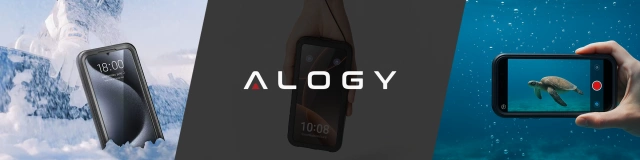 Etui Wodoodporne do Samsung Galaxy A56 5G 2025, Pancerna Obudowa 360° z Przezroczystym Tyłem, Alogy HydroArmor™ IP68 Case – Czarne