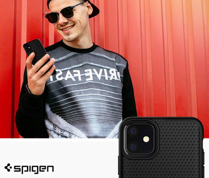 Etui Spigen Liquid Air pro Apple iPhone 11 Matte Black