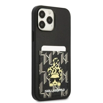 Etui Karl Lagerfeld KLHCP13XCANCNK für iPhone 13 Pro Max 6,7" Hardcase Karlimals Cardslot