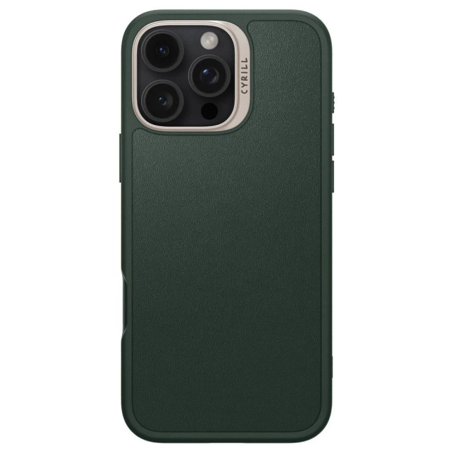 Etui Spigen Cyrill Kajuk Mag MagSafe для iPhone 16 Pro Max Forest Green