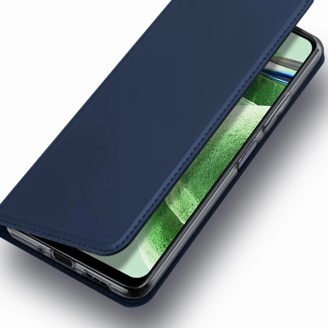 Dux Ducis Skin Pro Hülle für Xiaomi Redmi Note 12 5G / Poco X5 5G Flip Cover Card Wallet Stand Blau