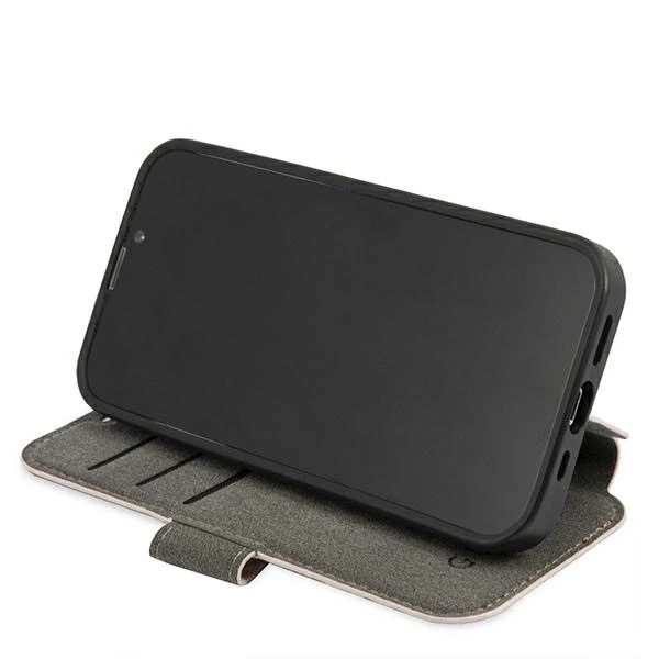 Etui Guess GUBKP13X4GMGPI для iPhone 13 Pro Max 6,7" книга 4G Великий металевий логотип