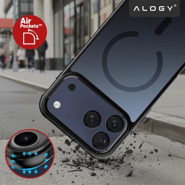 Alogy 3in1 Case Pack™ - Black MagSafe Hybrid Case with 2 Tempered Glass Screen Protectors for Apple iPhone 17 Pro Max