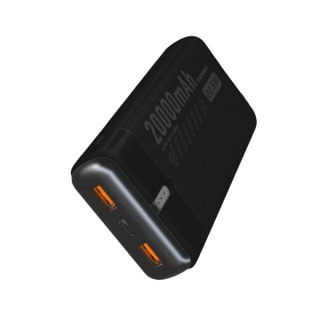 POWERBANK DENMEN NOTBATTERIE SCHWARZ 20000mAh DP41 USC TYP-C