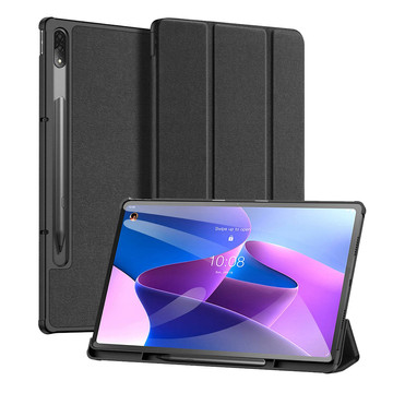 Alogy Book Cover Case pro Lenovo Tab P12 Pro 12,6" TB-Q706F, TB-Q706L černé sklo