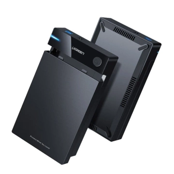 Корпус жорсткого диска Ugreen SATA 3.5'' USB 3.0 чорний (50422)
