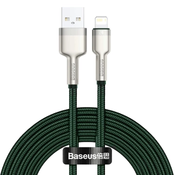 Baseus Cafule USB to Lightning cable, 2.4A, 2m (green)