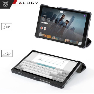 Tablet-Hülle für Lenovo Tab M9 2023 9" TB310XU TB310FU Gehäuse Case Alogy Book Cover Schwarz