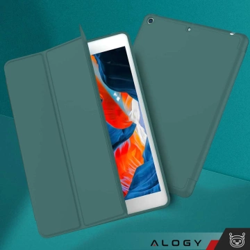 Чохол для Apple iPad 10.2 9 Gen 8/7 2021/2020/2019 Smart Pencil Case Alogy TPU Tablet Cover Green