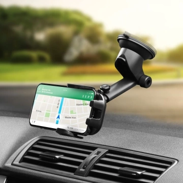 Forcell F-GRIP Carbon Bracket Car Holder Adjustable for Windshield