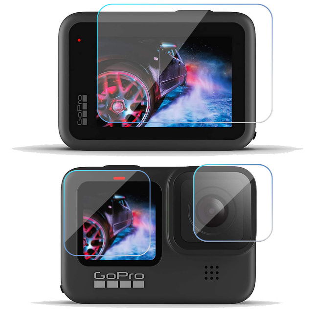 Glas für die Kamera und Bildschirme x5 3mk Hybrid Glass für GoPro Hero 9