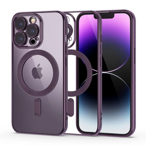 Etui ochronne Ring MagShine Case do MagSafe do iPhone 14 Pro Purple