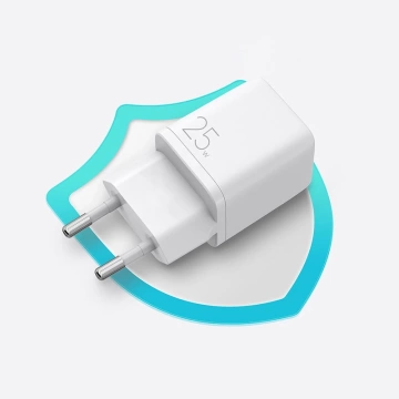Rýchla nabíjačka USB typu C Joyroom 25 W 3A EÚ zástrčka biela (L-P251)
