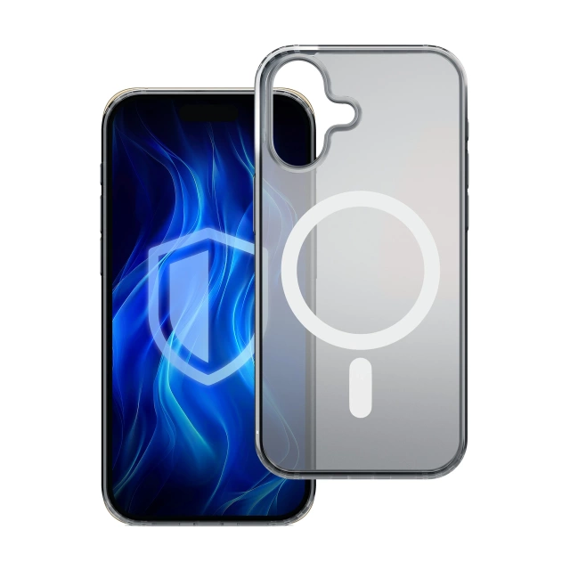 Ochranné puzdro pre Apple iPhone 16 Plus 3mk Frosty MagCase White