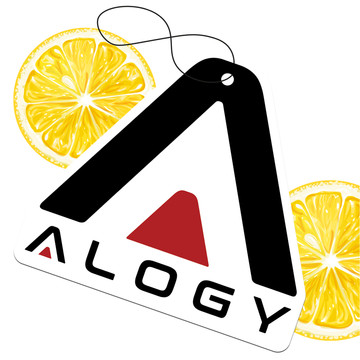 Car fragrance pendant, car fragrance, Alogy car air freshener Lemon