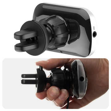 FM Transmitter Bluetooth Car Charger 2x USB QC 3.0 MP3 Quick Charge Black