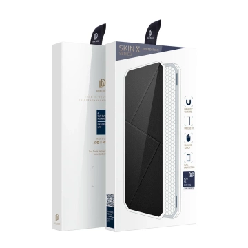 DUX DUCIS Skin X pouzdrový kryt s flipovým krytem pro Samsung Galaxy A33 5G černý