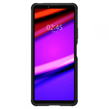 Spigen Rugged Armor Hülle für Sony Xperia 10 IV Mattschwarz
