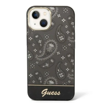 Etui Guess GUHCP14MHGBNHK do Apple iPhone 14 Plus 6,7" czarny/black hardcase Bandana Paisley