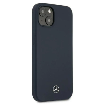 Ochranné puzdro Mercedes MEHCP13MSILNA pre Apple iPhone 13 6,1" námornícka modrá/námornícke pevné puzdro Silicone Line