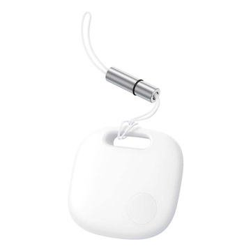 Baseus T2 Pro Bluetooth tracker so šnúrkou (biela)