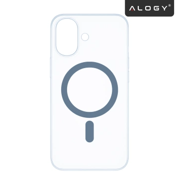 Kryt pre Apple iPhone 16 Pro Max Alogy MagSafe Hybrid Matte Case Matný kryt s ochranou šošovky čierny