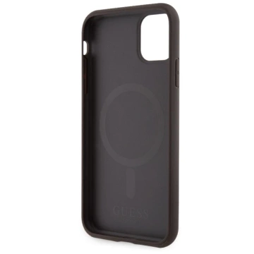 Твердий чохол Etui Guess GUHMN61P4RPSW для iPhone 11 / Xr 4G Printed Stripes MagSafe