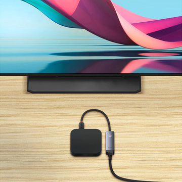 Adapter LAN Baseus Erhernet adapter USB-C to RJ45 1000Mbps