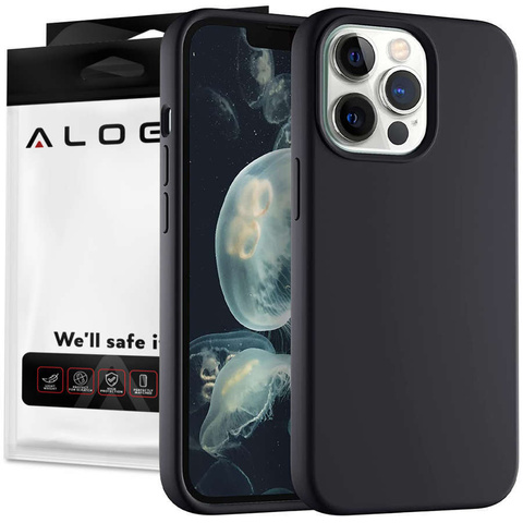 Захисний чохол для телефону Alogy Thin Soft Case для iPhone 13 Pro Max чорний