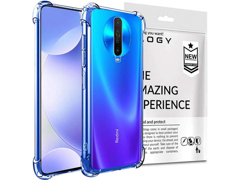 Pancierové puzdro ShockProof Alogy pre Xiaomi Redmi K30 / Poco X2 priehľadné sklo Alogy