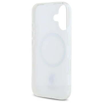 US Polo USHMP16SHOCLDPW iPhone 16 6,1" biela/biela IML Ring MagSafe