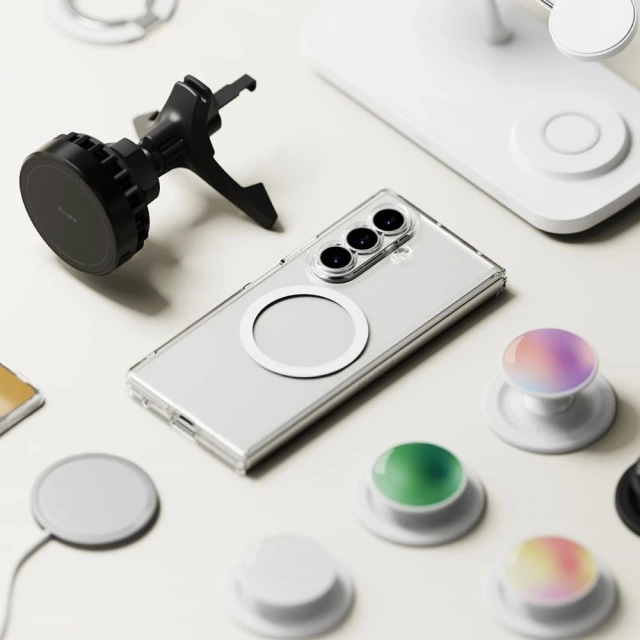 Etui Ringke Fusion MagSafe do Galaxy Z Fold 7 Przezroczyste