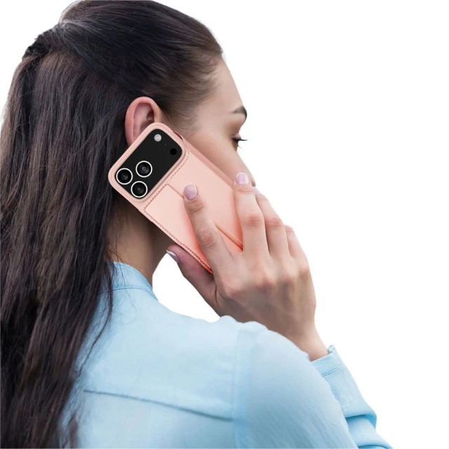 Etui Kabura do iPhone 17 Pro Dux Ducis Skin Pro Różowy