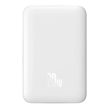 Baseus Magnetic Mini Powerbank 10000mAh 20W (white)