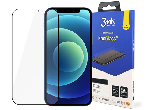 Скло 3mk NeoGlass 8H для Apple iPhone 12 Mini 5.4 Black