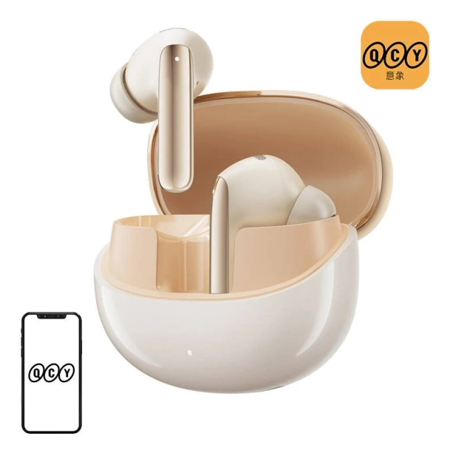 TWS QCY MeloBuds Pro HT08, ANC headphones (gold)